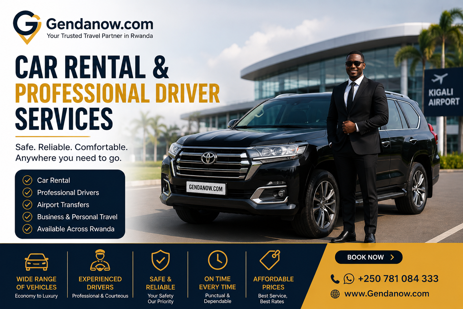GendaNow car service
